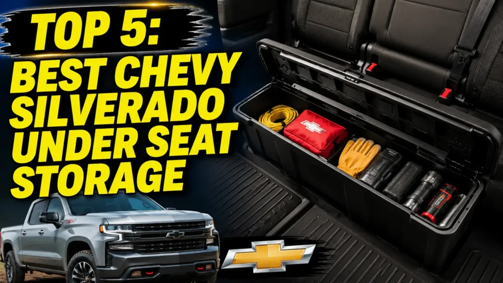 Best Chevy Silverado Under Seat Storage 2026