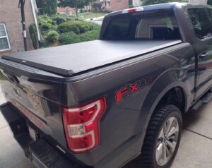 2. RealTruck Soft Roll Up Tonneau Cover