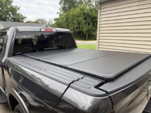3. Skexi Hard Flip Fold Tonneau Cover